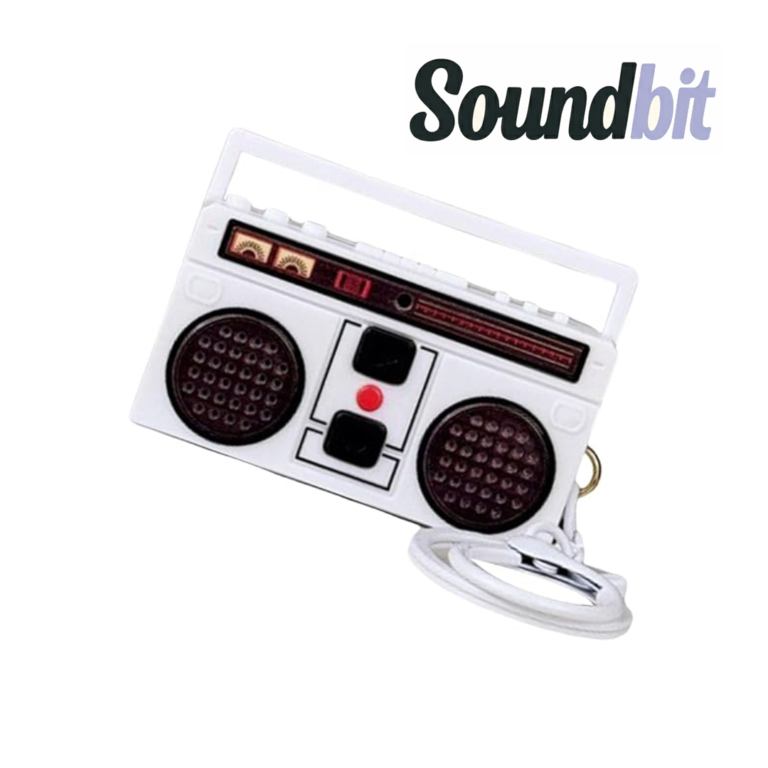 Llavero Radio Retro Grabadora de Audio