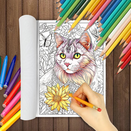 Gato en la maleza