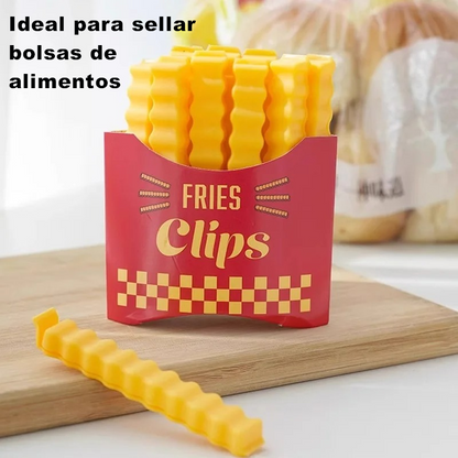 Clips de Sellado para Bolsas de Alimentos
