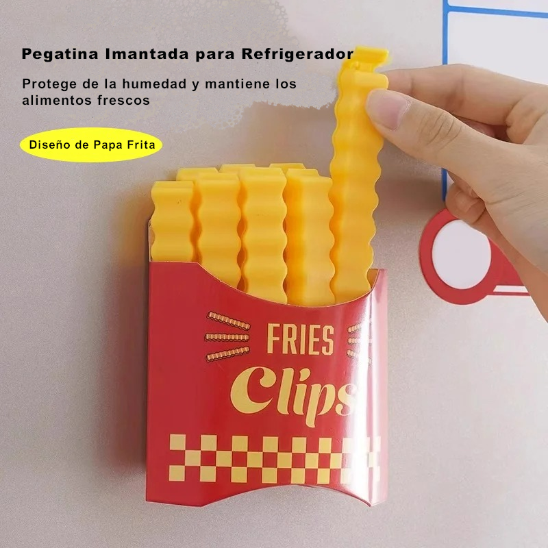 Clips de Sellado para Bolsas de Alimentos