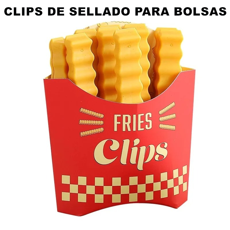 Clips de Sellado para Bolsas de Alimentos